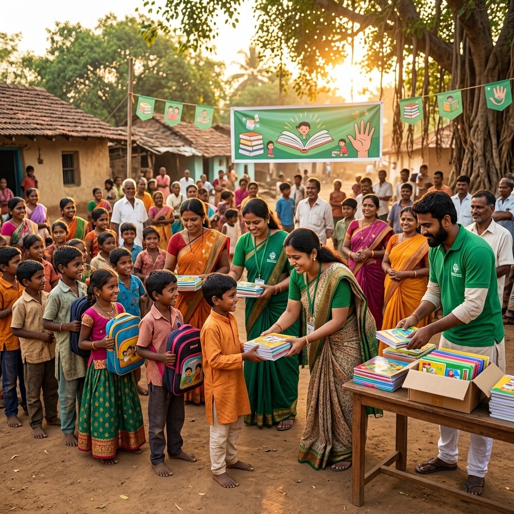 Education উপকরণ বিতরণ Activities